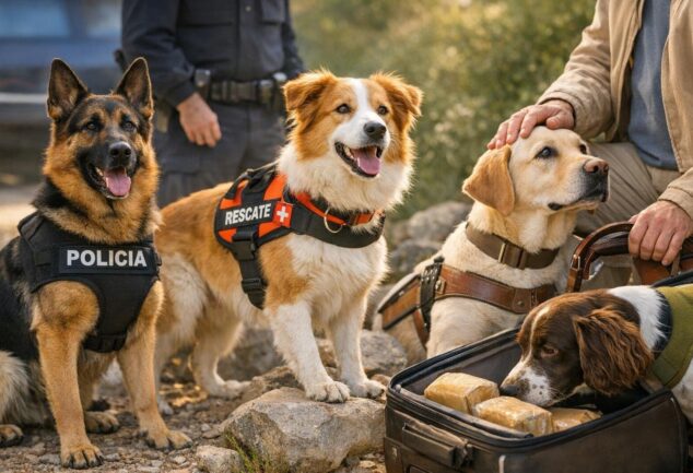 perros de trabajo