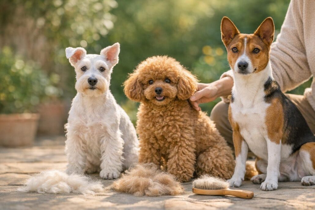 perros que no sueltan pelo