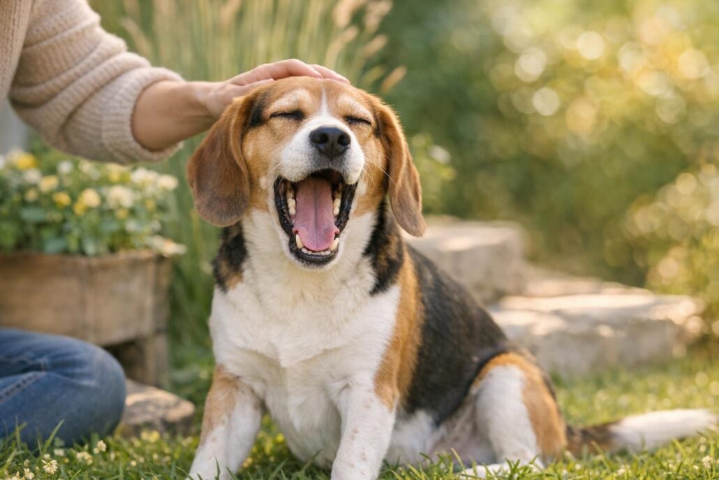 por que bosteza mi perro