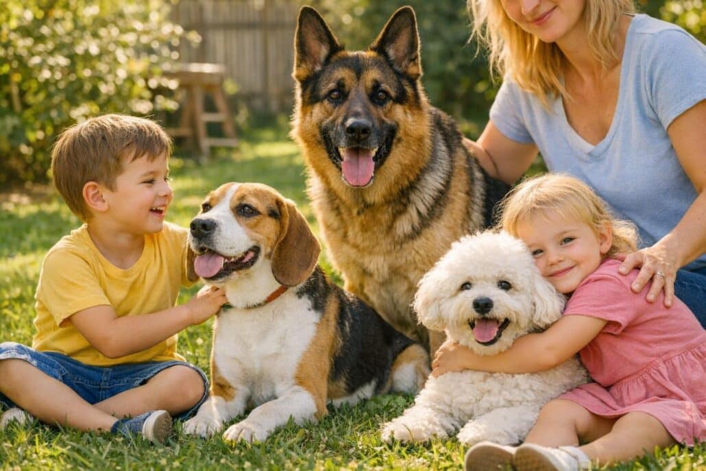 razas de perro para ninos