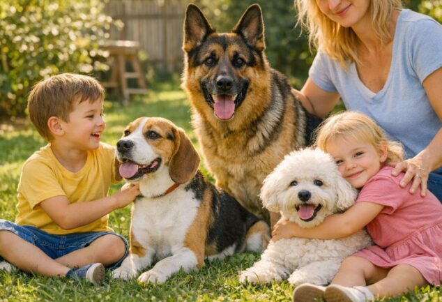 razas de perro para ninos
