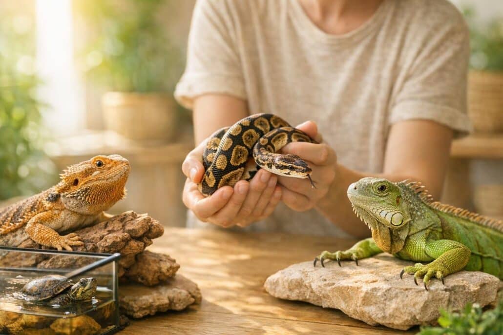 reptiles como mascota