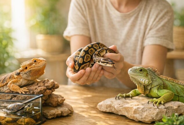 reptiles como mascota