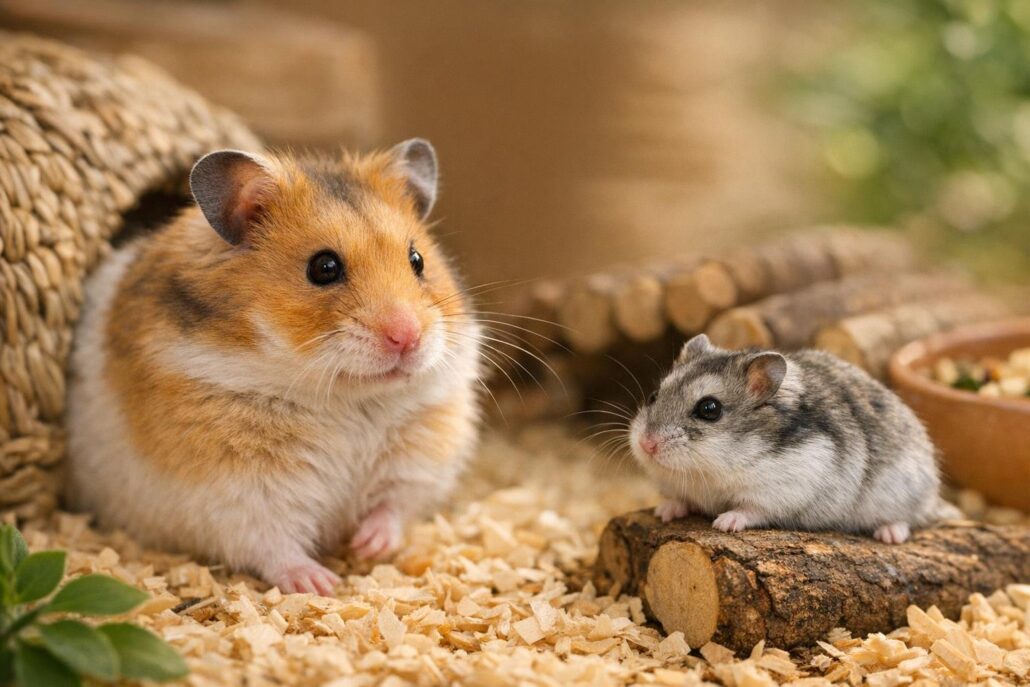 tipos de hamster
