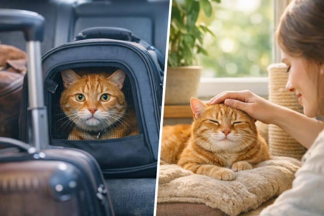 viajar con gato consejos
