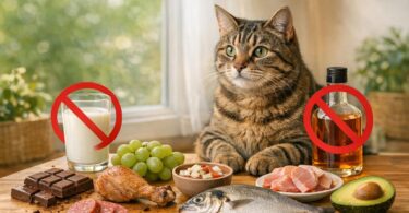 alimentos prohibidos gatos