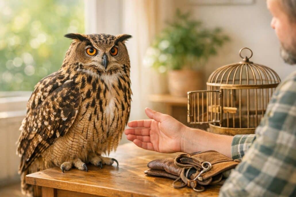 aves rapaces mascota legalidad