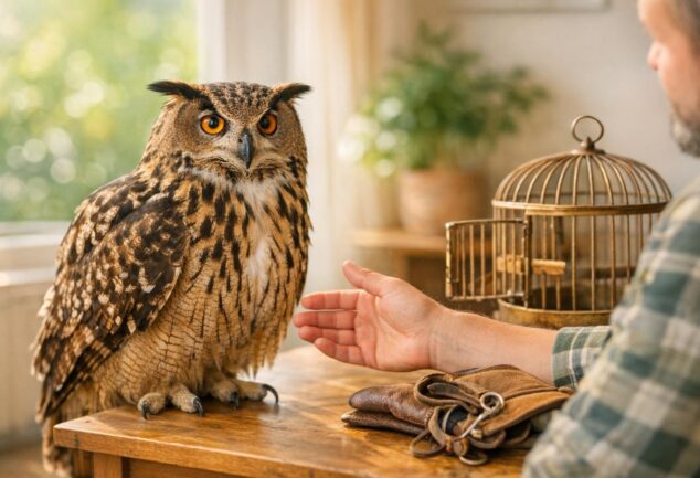 aves rapaces mascota legalidad
