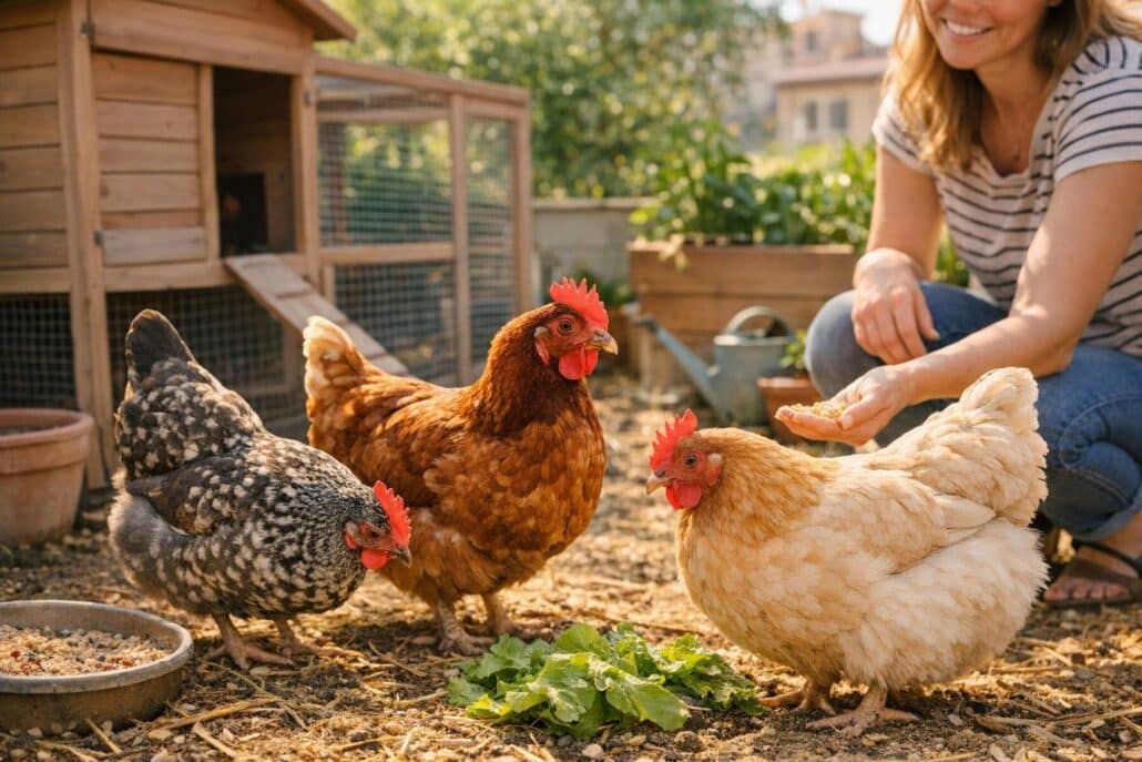 gallinas como mascota