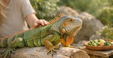 iguana como mascota