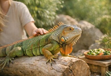 iguana como mascota