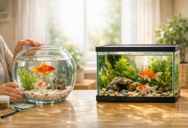 pecera para peces cuidados