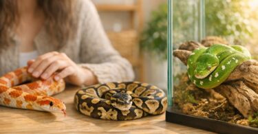 serpientes como mascota