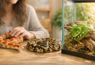 serpientes como mascota