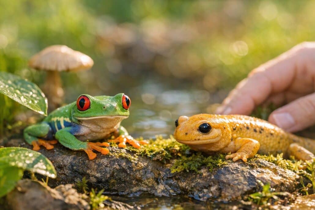 anfibios como mascota