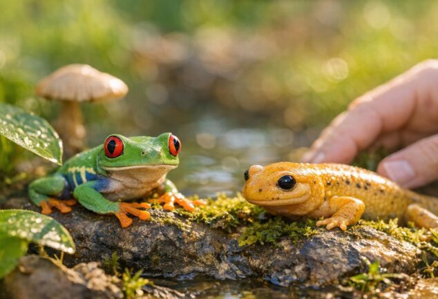 anfibios como mascota