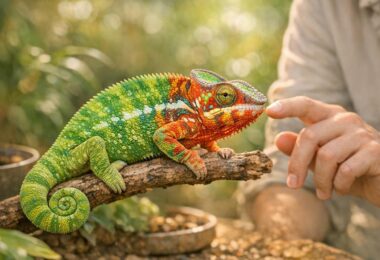 camaleon como mascota
