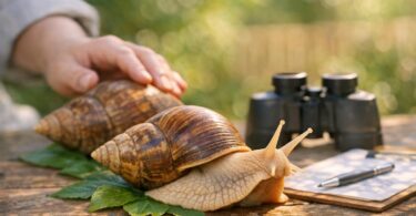 caracol gigante africano mascota