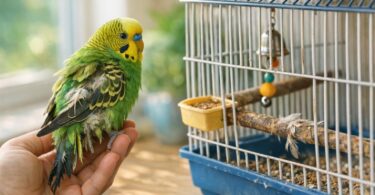 cuidados aves en jaula
