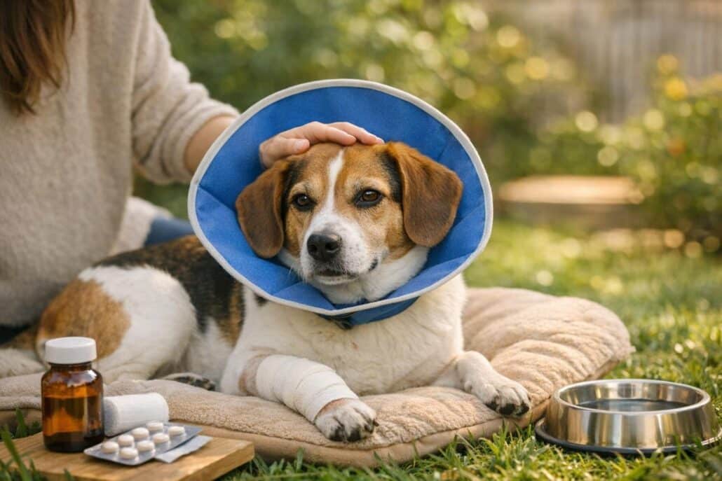 cuidados perro postoperatorio