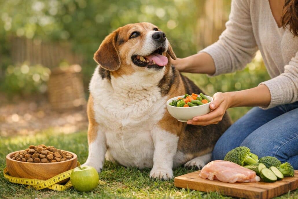 dieta para perro con sobrepeso