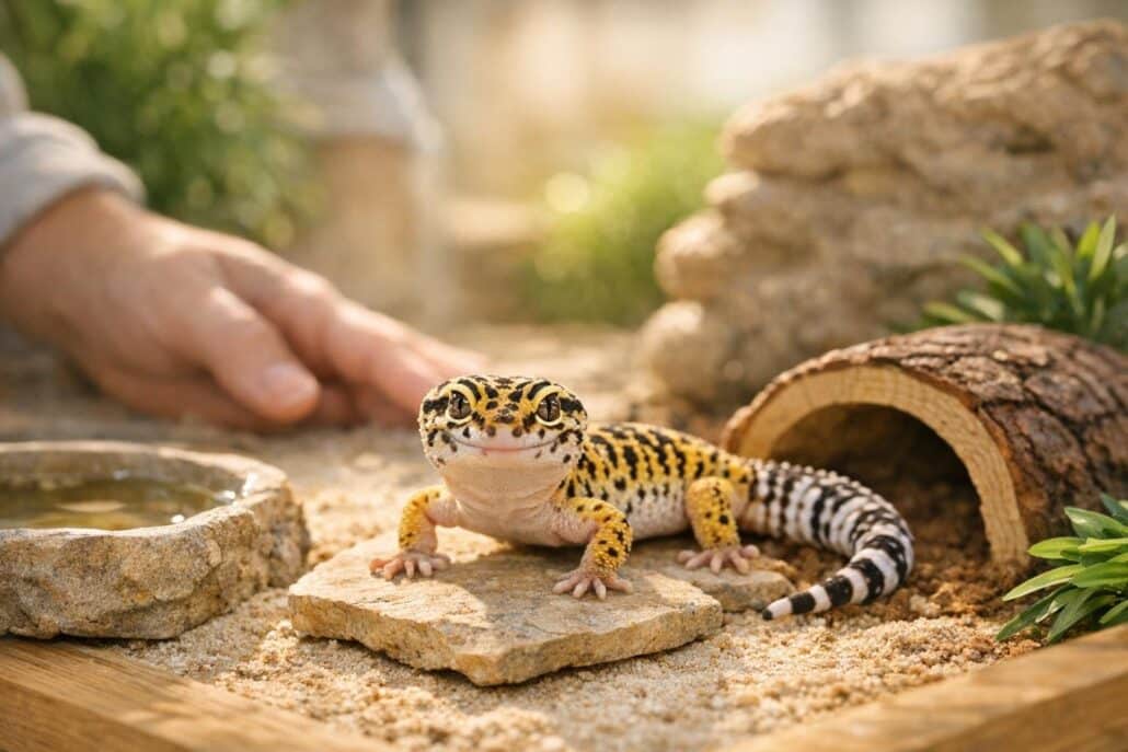 gecko leopardo cuidados