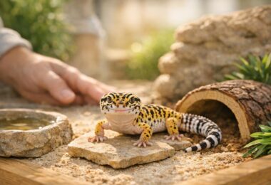 gecko leopardo cuidados