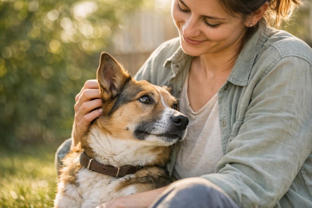 perro elige a una persona