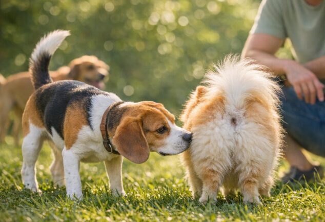 por que los perros se huelen