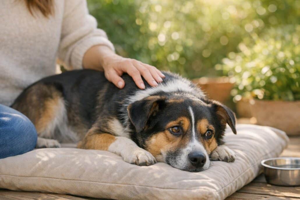 senales de dolor en perros